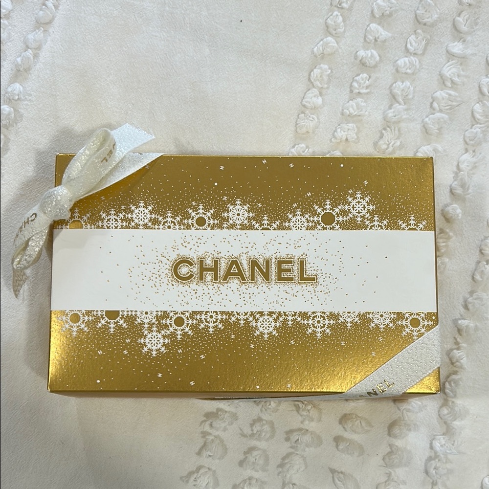 Chanel ultimate allure Gold and White Gift Box